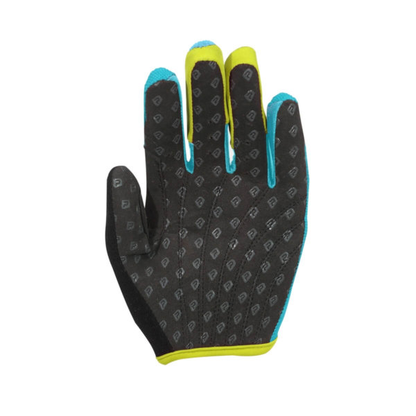 polaris tracker 2.0 black and blue child's cycling gloves