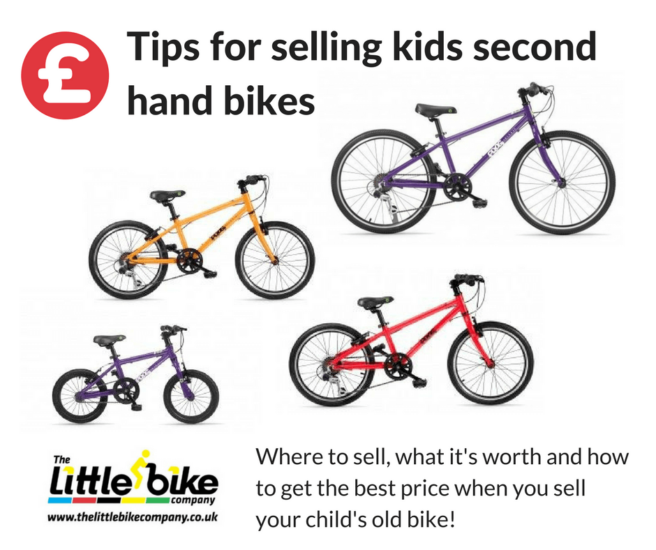 second hand kids bikes
